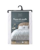 Parure housse de couette Heloise blanche