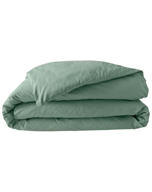 Housse de couette 100% Percale de coton Percaline tilleul