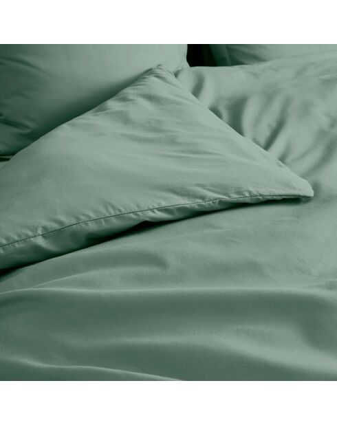 Housse de couette 100% Percale de coton Percaline tilleul