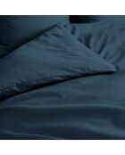 Housse de couette 100% Percale de coton Percaline bleu nuit