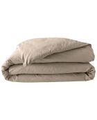 Housse de couette 100% Percale de coton Percaline sable