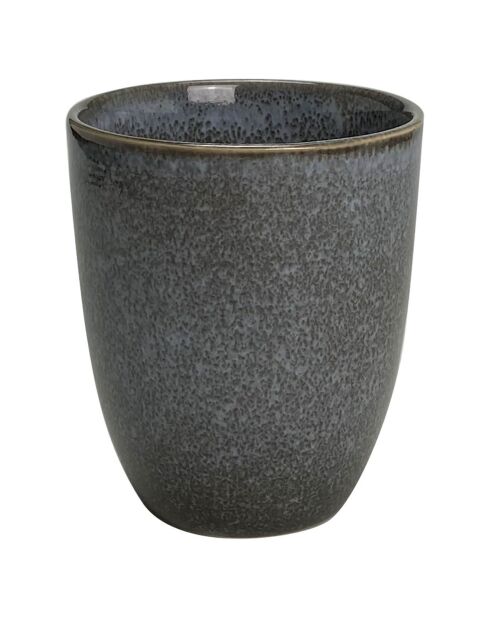6 tasses en Céramique Zao grises - 200ml