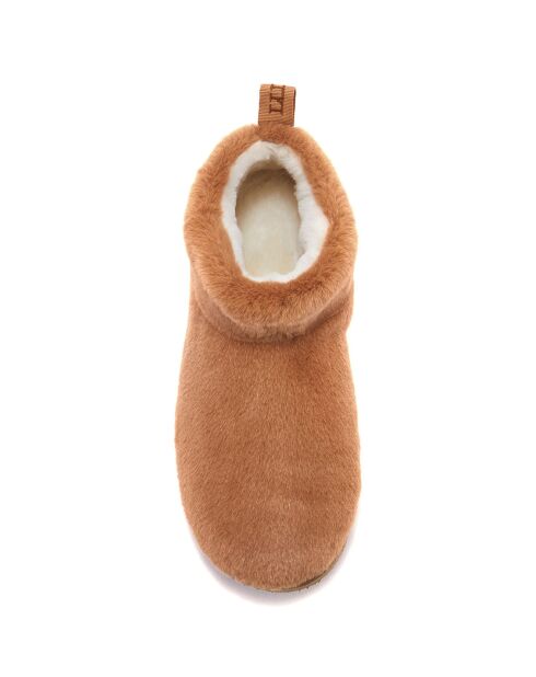 Boots fourrées Cosy marron