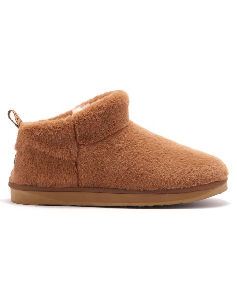 Boots fourrées Cosy marron