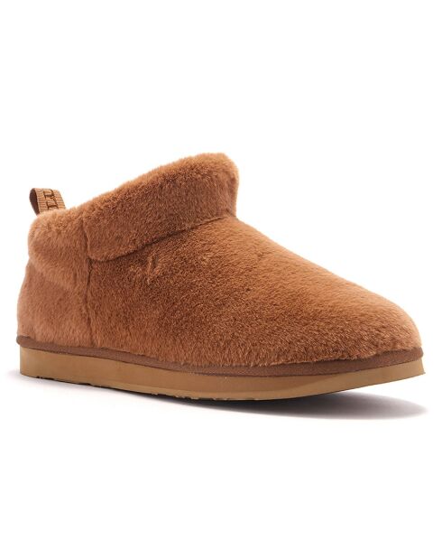 Boots fourrées Cosy marron