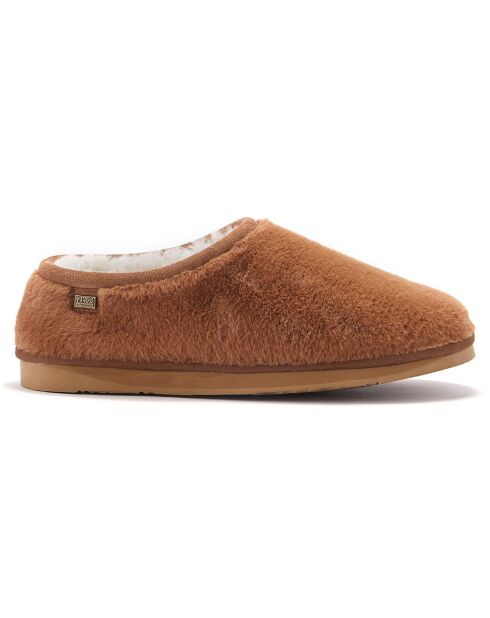 Chaussons fourrés Outback marron