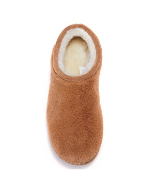 Chaussons fourrés Outback marron