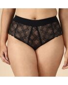 Shorty dentelle noir