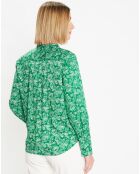 Chemise en Coton Biologique Blush verte