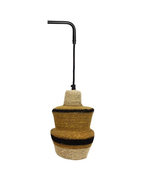 Lampada da parete Natural Antigua Seagrass - 15x16 cm