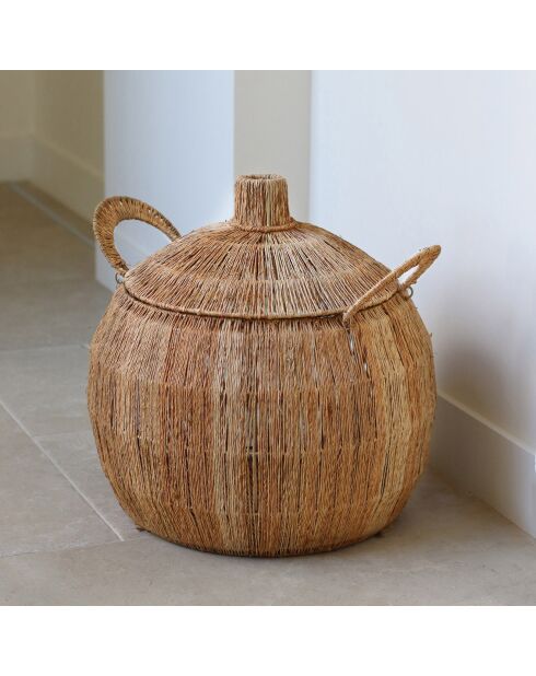 Cestino in iuta naturale Sibu natural - 40x40 cm