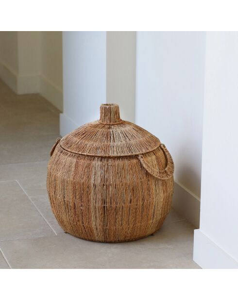 Cestino in iuta naturale Sibu natural - 40x40 cm