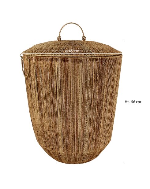 Cestino in iuta naturale Sibu natural - 45x56 cm