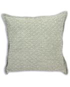 Coussin gauffré Gali vert - 45x45 cm