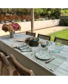 Nappe 100% Double Gaze de Coton Camaro verte - 150x250 cm