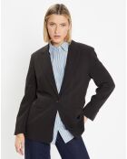 Veste blazer cintrée Paul noire