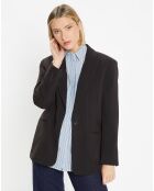 Veste blazer cintrée Paul noire