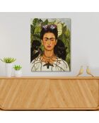 Peinture sur toile Frida Kahla  multicolores - 30x40 cm