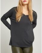 T-Shirt long Naya gris