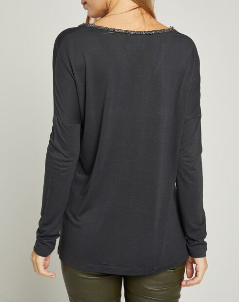 T-Shirt long Naya gris