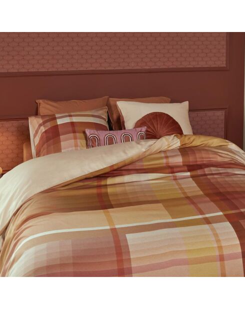 Taie d'oreiller Jones terracotta