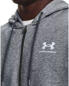 Sweat à Capuche Essentieal Fleece Fz gris