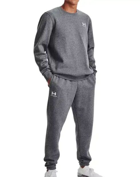 Pantalon de Survêtement Essential Fleece gris