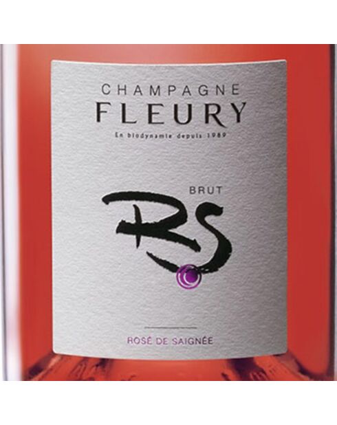 1 Champagne Rosé de Saignée Extra Brut Fleury 75cl