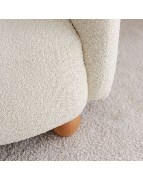 Fauteuil Slon blanc - 82x77x80 cm