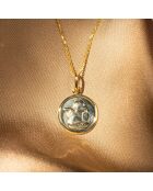 Pendentif Médaillon d'ange or jaune