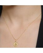 Pendentif Ange or jaune