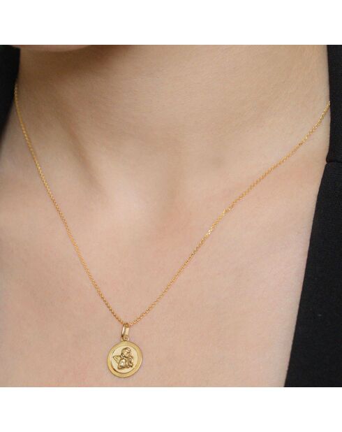 Pendentif Ange or jaune