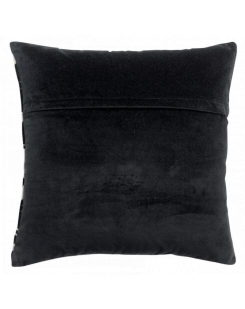 Coussin brodé Rosalie mirabelle - 45x45 cm