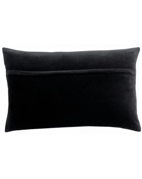 Coussin brodé Rosalie mirabelle - 40x65 cm