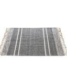 Tapis 100% Laine Kolena noir/blanc - 120x180 cm