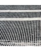 Tapis 100% Laine Kolena noir/blanc - 120x180 cm
