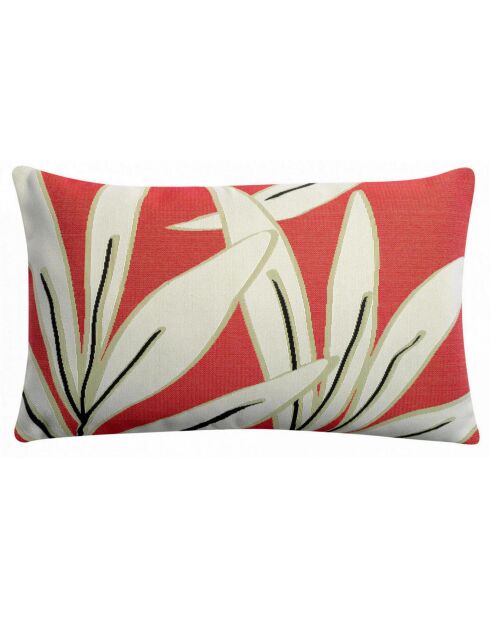 Coussin outdoor Suzy litchi - 40x65 cm