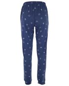 Pyjama à manches longues & pantalon bleus