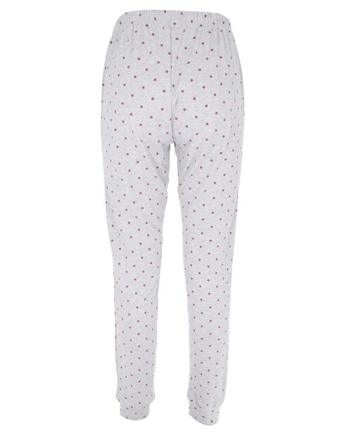 Pyjama à manches longues & pantalon gris