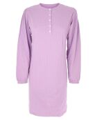 Chemise de nuit à manches longues lilas