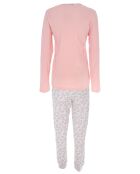 Pyjama à manches longues & pantalon rose