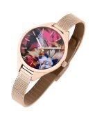 Orologio da donna in acciaio oro rosa