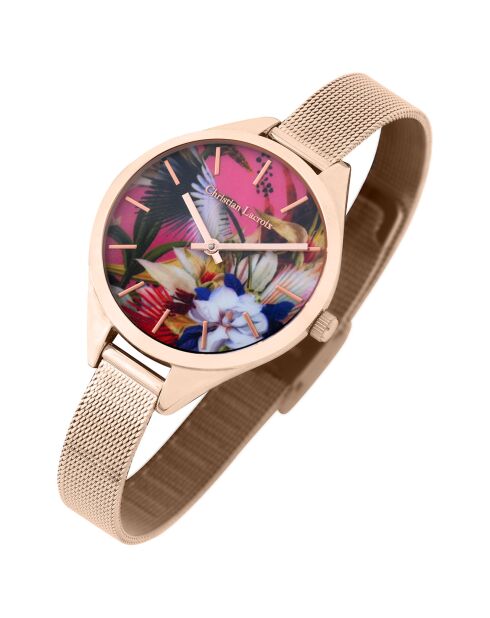 Orologio da donna in acciaio oro rosa