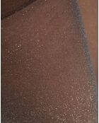 Collants Style Resille Lurex Argent 23 deniers noirs