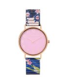 Montre Femme en Acier bleue
