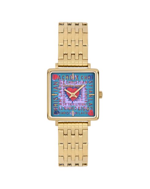 Orologio da donna in acciaio placcato in oro giallo