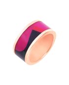 Mosaic Freak ring in geel, roségoud/roze verguld