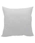 Oreiller moelleux Luxe satin de coton blanc - 60x60 cm