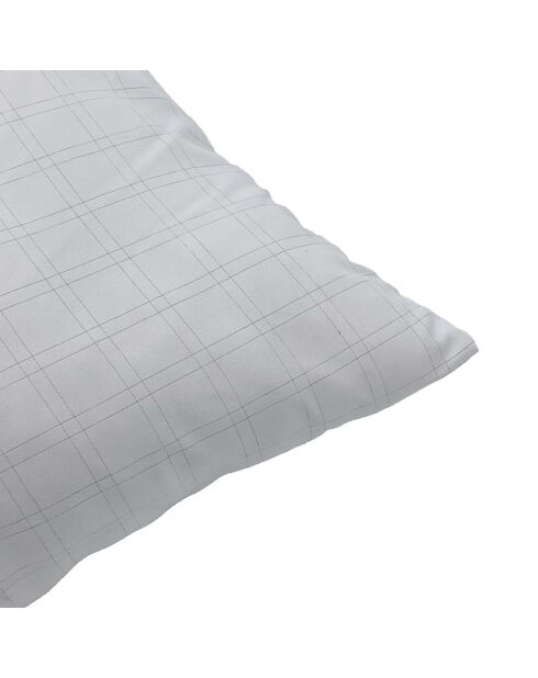 2 Oreillers moelleux anti-Static Moelleux blancs - 60x60 cm