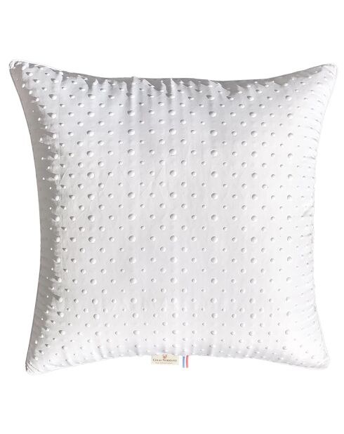 Oreiller moelleux Microfibre Bubble  blanc - 65x65 cm